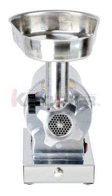 China Motorized Meat Grinder , Industrial Food Meat Grinder Hand Crank With 12 Meat Grinder Blade  for sale