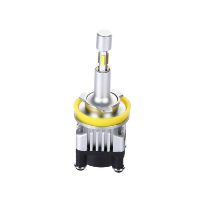 China Arastar Mini H3 H1 H11 9005 Zinc Alloy Super Bright High Low Beam 16000LM Car Led Headlight Bulb H4 H7 Led Auto H4 H7 Led Headlight for sale