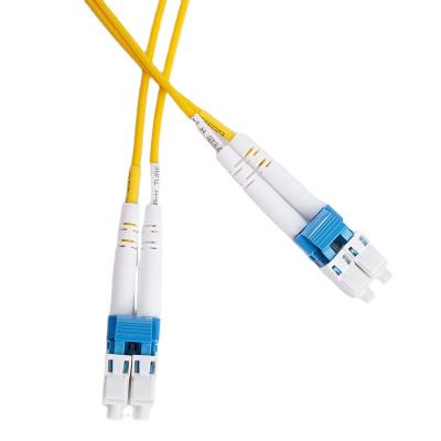 China Simplex Fiber Patch Cords LC-LC LC-LC SM Patch Cord for sale