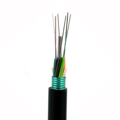 China Armored Fiber Optic Cable Outdoor 2 4 6 8 Duct 10 Fiber Optical Cable GYTS for sale