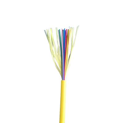 China 2 4 6 8 12 core fiber optic cable indoor indoor distribution cable GJFJV GJFJH for sale