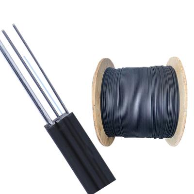 China FTTH Single Mode 1 2 Indoor 4 Core ftth Drop Cable GJYXCH Drop Cable for sale