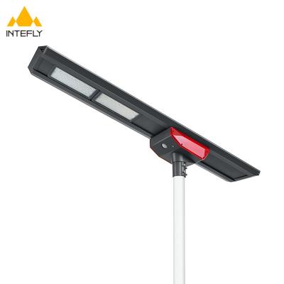 China Best of ROAD 2021 Selling LED Solar Integrated Street Light or Lights With Outdoor CCTV Camera Ip65 All In One Outdoor Solar Street Light for sale