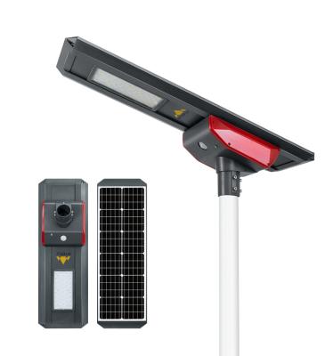 China Street/Garden/Country Road/Yard 40W All In One Outdoor Solar Street Light With Diecast Housing for sale