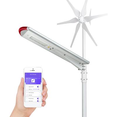 China ROAD hybrid solar LED street light with wind turbine for sale