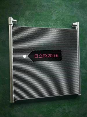 China Hitachi EX200-6 2 Row Aluminum Radiator , Aluminum Big Block Radiator for sale