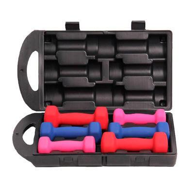 China Durable Neoprene Dumbbell Coated Case Ladies Fitness Adjustable Weight Gym KG Pounds Vinyl Free Dumbbells for sale