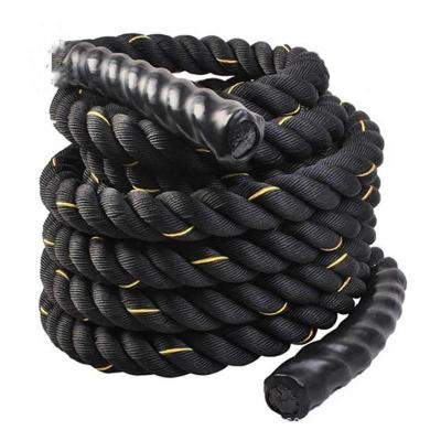 China Wholesale Durable Power Training Gym Rope Sports Exercise Strength Training Battle Battle Ropes For Fitness for sale