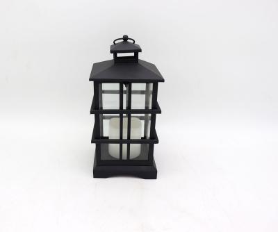 China Wholesale Classic Metal Portable Outdoor Moroccan Iron Candle Holder Garden Hanging Candle Lantern for sale