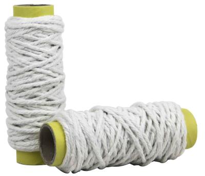 China 0.6s/4ply double color cotton broom yarn cotton recycled polyester belended yarn chafing spinning yarn for sale