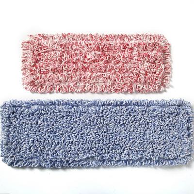 China Sustainable Microfiber Dust Mop Pads Main Mop Loops End Microfiber Dust Mop Microfiber for sale