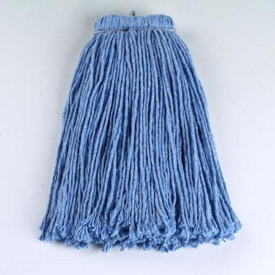 China Sustainable Viscose and Cotton Wet Mops, Metal Bolton Mop Head for sale