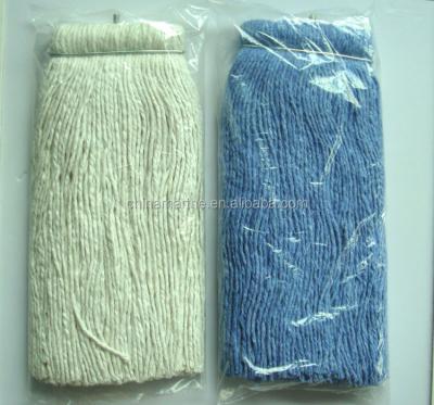 China High Quality Viable Washable Wet Mopping Cotton Screw Mop for sale