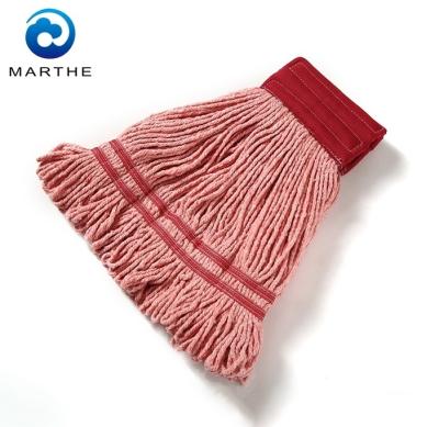 China Sustainable Long Lifespan Cotton Wet Mop For Floor Cleaning for sale