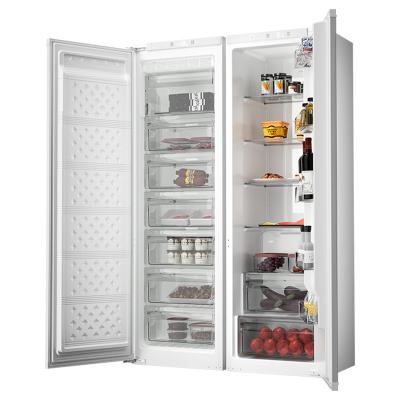 China COMPRESSOR Combi Fridge Build In Fridge For Africa Family Use for sale