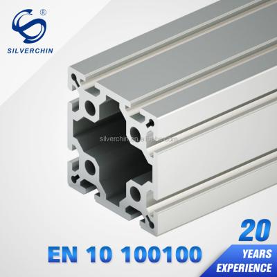 China Transport Tools Top Selling EN Standard V Slot 100100 8-100100 10-100100 100X100 100Series Aluminum Profile for sale