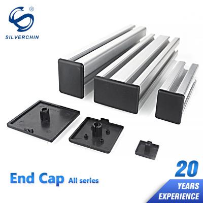 China Aluminum profiles extruded radiator aluminum profile fitting end cap for t slot aluminum profile for sale