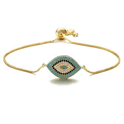 China Hot Selling Temperament Vintage Personality Eye Ball Light High End Luxury Elegant Elegant Bracelet for sale