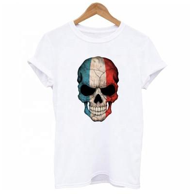 China Chinese Factory Wholesale Anti-Wrinkle Men's and Women's Casual O-Neck White Casual T-shirt Short Sleeve for sale