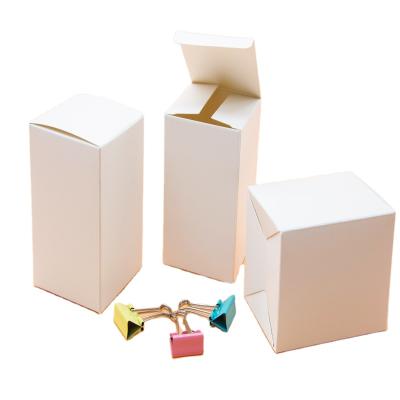 China Recyclable Custom Luxury White Cardboard Paper Box For Skin Care Cosmetics Packaging Box Eco Friendly Packaging Lipsticks Box for sale