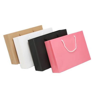 China Brown Kraft Paper Bag Recyclable Printing Craft Paper Gift Bag Custom Paper Bag for sale