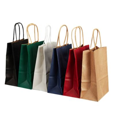 China Custom Recyclable Custom Packaging Paper_bags_china Victoria's Secret Shopping Kraft Paper Bags With Handles for sale