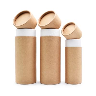 China Handmade Paper Tube Food Grade Cardboard Cylinder Packaging Container For Round Tea The Box Packing - Buy Organic Food Tea Packaging for sale