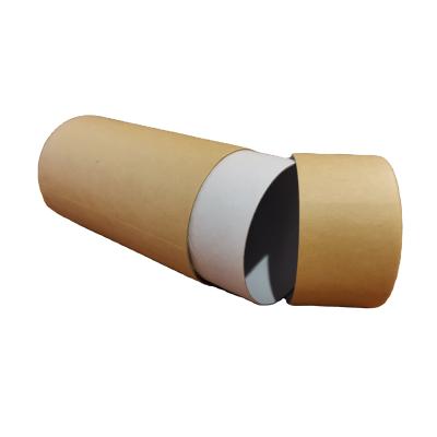 China Customized High Quality Handmade Recycled Papertubes Newspaper Delivery Tour Container Cardboard Cylinder For Skin Care Products Packaging for sale