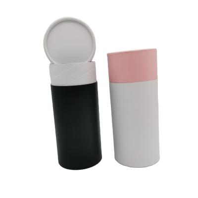 China Handmade Eco Paper Packaging Tube Custom Made Clothing Packaging Box Round Cardboard Round Box For T Shirt for sale