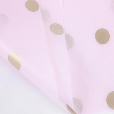 China Custom Printed Tissue Paper Moisture Proof Logo Gift Wrapping Paper Clothing for sale