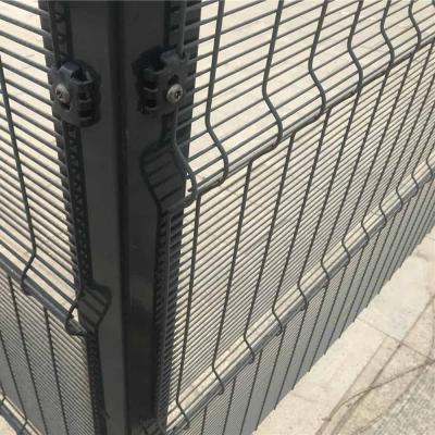 China 2021 New Style Clear Vision 358 Anti Climb Barrier Easily Assembled Panel High Security Clear View Fencing for sale