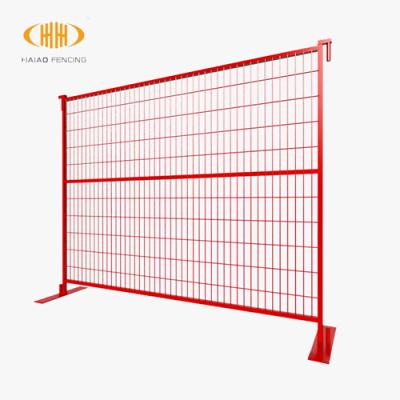 China Easily Assembled High Quality Easy To Move Mobile Protection Canada Temporary Fence Panels for sale