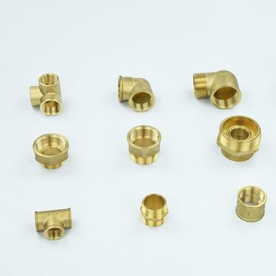 China High Pressure Connector OEM Design Factory Fit Brass Accessories Use For Press Copper Fittings For Plumber Materials for sale