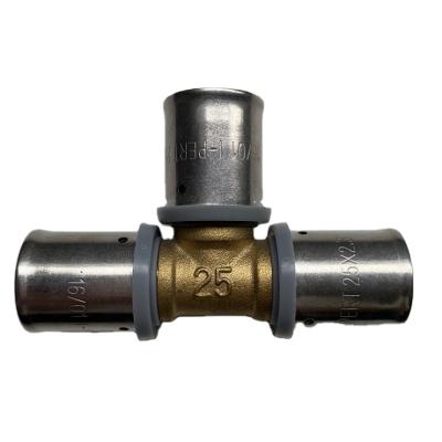 China Pex china factory price weo press male thread copper fittings pex brass forged male thread tube forged connector for sale