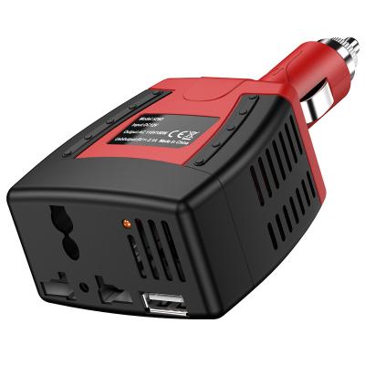 China 150W Car Power Inverter With Universal USB Power Outlet And Socket 110*70*46mm for sale