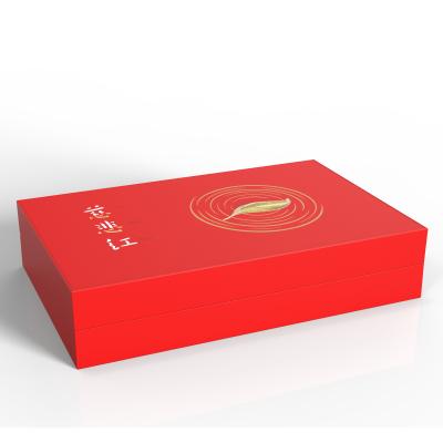 China Recycled Materials Wholesale Custom Luxury New Design Tea Box Packaging Foldable Gift Boxes for sale