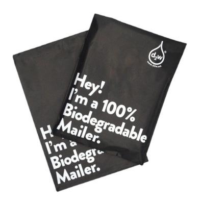 China Recyclable Degradable Plastic Envelope Pouch Customized Shipping Waterproof Sticker With Your Own Logo for sale