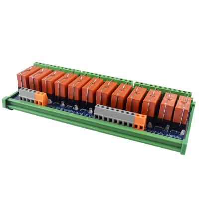 China Huaqingjun 12 Channel Tyco Sealed Relay Module 8A/250VAC 2NO 2NC 8 Pins Electromagnetic Relay For Equipment Automation Control for sale