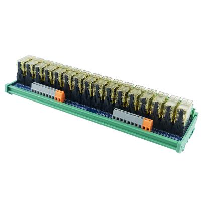 China Huaqingjun 16-Channel IDEC Relay Module Foot Base 2NO 2NC 220VAC 50/60HZ RJ2S-CL-A220 Sealed Wide Electromagnetic Relays For PLC for sale