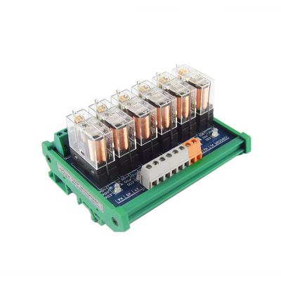 China Original Authentic Sealed Group 6-Channel 24V Omron Relay Module PLC Signal Output Amplifier Single Board for sale