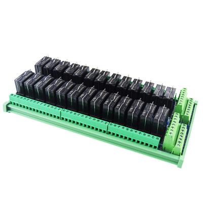 China Huaqingjun 26-Channel 1NO 1NC Panasonic 5 Pin Relays 24VDC Sealed Electromagnetic Relay Modules For Street Lights for sale