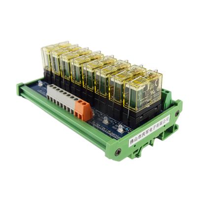 China 8-Channel 1NO 1NC Sealed Relay Module IDEC 24V NPN/PNP Compatible Electromagnetic Relays for Elevators Automation Control for sale