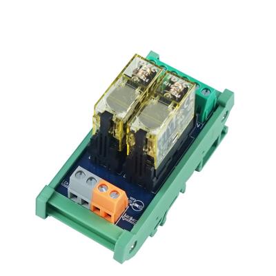 China Huaqingjun 2-Channel 1NO 1NC IDEC Relay Module DC 24V 12V RJ1S-CL-D24 Sealed Electromagnetic Relays for Woodworking Machinery for sale