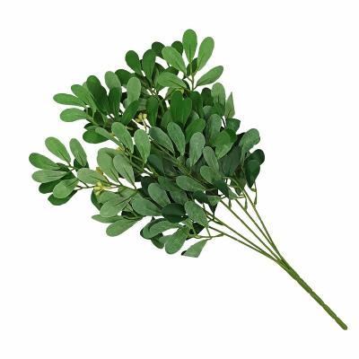 China New Wedding Decoration Color Silk Jujube Leaves Artificial Leaves For Wedding Decor for sale