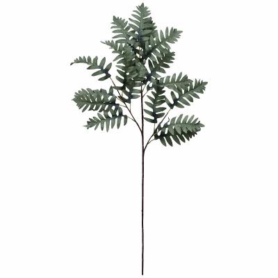 China Large Cypress Plastic Sheet Forever Preserved Artificial Plants And Flowers For Wedding for sale