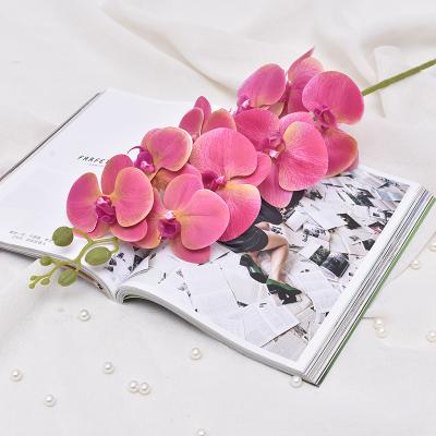 China Real natural touch orchid plants used for table wedding decoration artificial flowers for sale