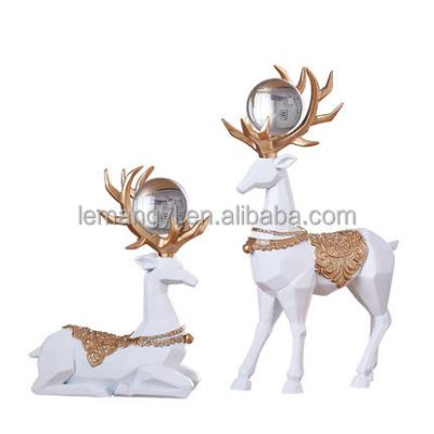 China Classic Amazon Hit Resin Craft Decoration Resin Craft Ornament Deer Sculpt Ornament Odin's Deer for sale