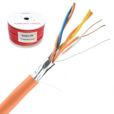 China PH30 Fire Alarm Cable 4Core 4x1.5mm2 Red PVC ABS 950 Degree Fire Resistant 16 awg 305m Roll Cable for sale