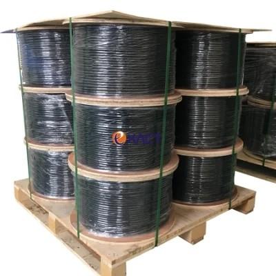 China Cable coaxial compuesto con trenzas de alambre 2 Bc/Al en venta