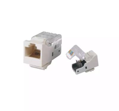 China Kategorie Cat3/Cat5e/Cat6/Cat6A Genaue Kabel Tolless Jack T568A/B Keystone Jack Computer RJ45 Modular Jack zu verkaufen